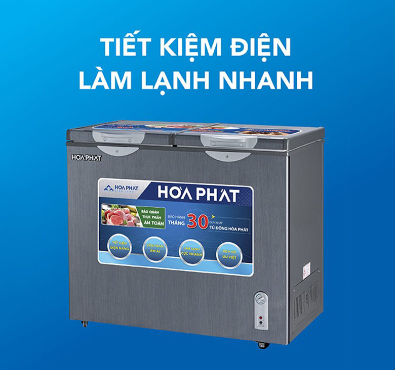 Tủ đông Hòa Phát 205 lít HCF 506Đ2SH Tủ đông Hòa Phát 205 lít HCF 506Đ2SH