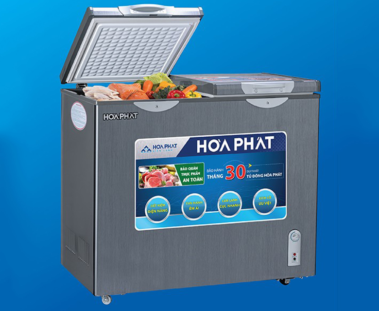 Tủ đông Hòa Phát 205 lít HCF 506Đ2SH Tủ đông Hòa Phát 205 lít HCF 506Đ2SH