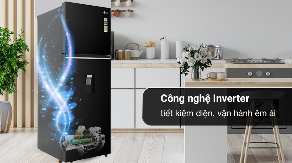 Tủ lạnh LG Inverter 334 lít GN-D332BL Tủ lạnh LG Inverter 334 lít GN-D332BL