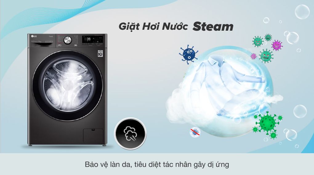 Máy giặt LG Inverter 11 kg FV1411S3B Máy giặt LG Inverter 11 kg FV1411S3B