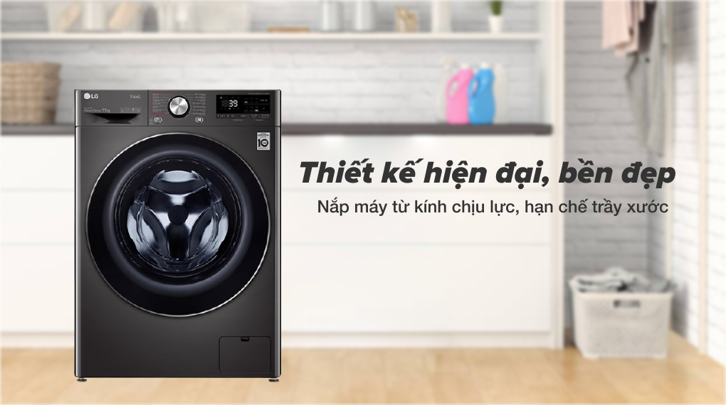 Máy giặt LG Inverter 11 kg FV1411S3B Máy giặt LG Inverter 11 kg FV1411S3B