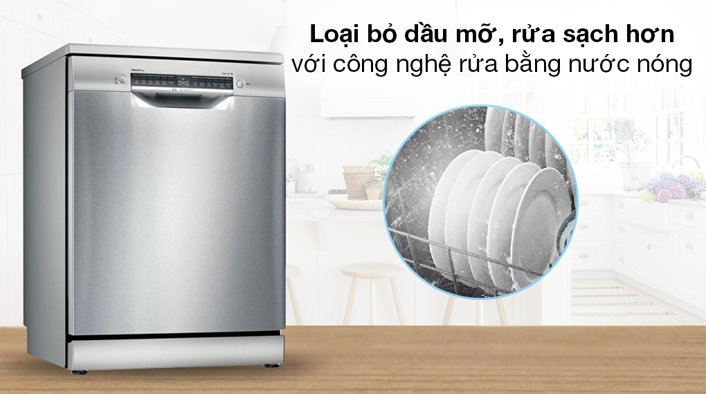 Máy rửa chén độc lập Bosch SMS4IVI01P Máy rửa chén độc lập Bosch SMS4IVI01P