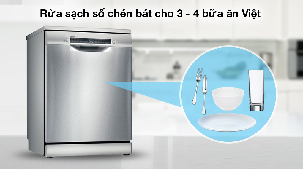 Máy rửa chén độc lập Bosch SMS4IVI01P Máy rửa chén độc lập Bosch SMS4IVI01P