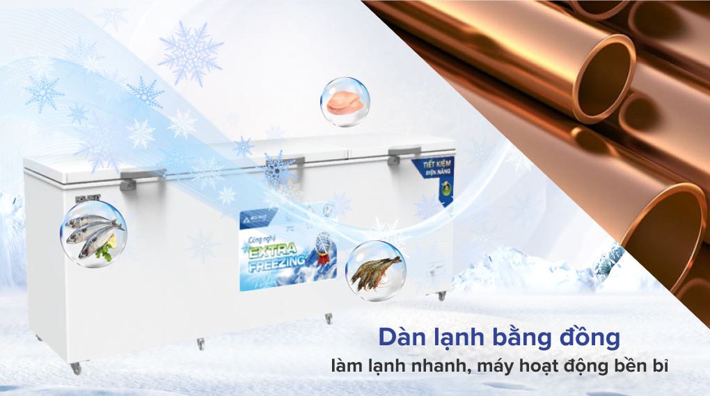 Tủ đông Hòa Phát 1190 lít HPF AD61190 Tủ đông Hòa Phát 1190 lít HPF AD61190