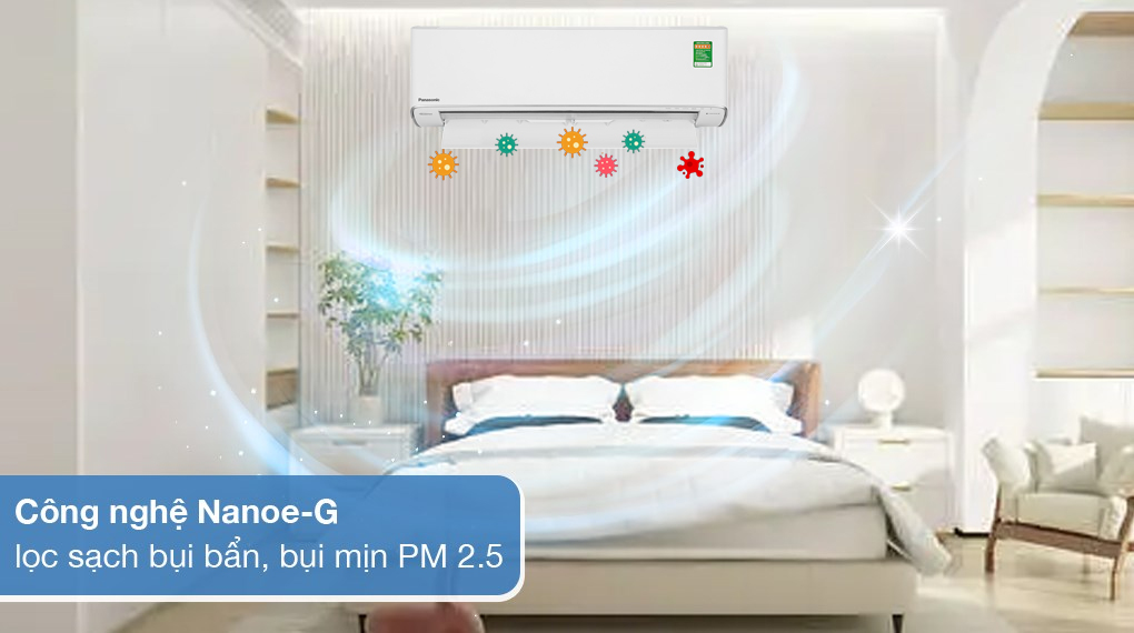Máy lạnh Panasonic Inverter 1 HP CU/CS-XU9ZKH-8 Máy lạnh Panasonic Inverter 1 HP CU/CS-XU9ZKH-8