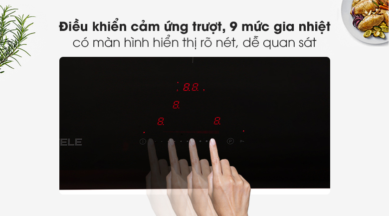 Bếp từ 3 vùng nấu lắp âm Hafele HC-I773D (536.01.905) Bếp từ 3 vùng nấu lắp âm Hafele HC-I773D (536.01.905)