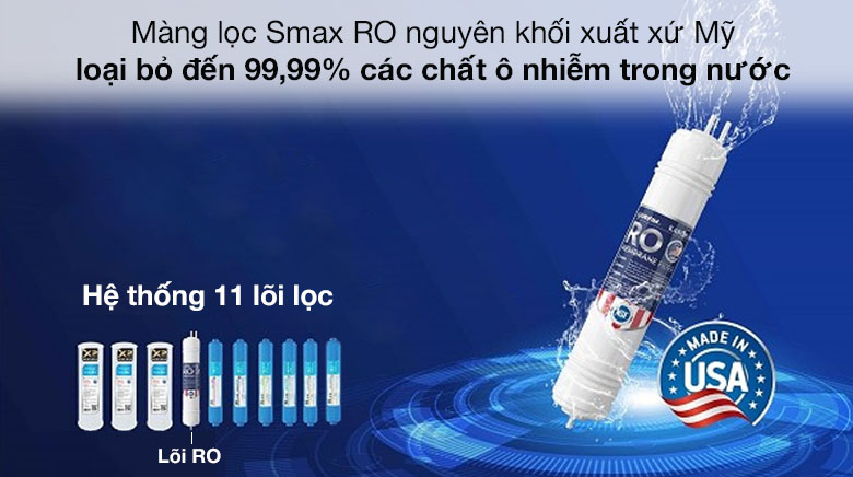 Máy lọc nước RO nóng nguội lạnh Karofi KAD-D66 11 lõi Máy lọc nước RO nóng nguội lạnh Karofi KAD-D66 11 lõi