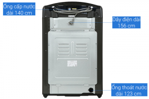 May Giat Lg Inverter 19 Kg Tv2519dv7b