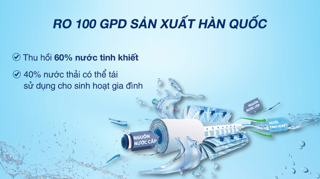 Máy lọc nước RO nóng nguội lạnh Karofi KAD-X60 Máy lọc nước RO nóng nguội lạnh Karofi KAD-X60