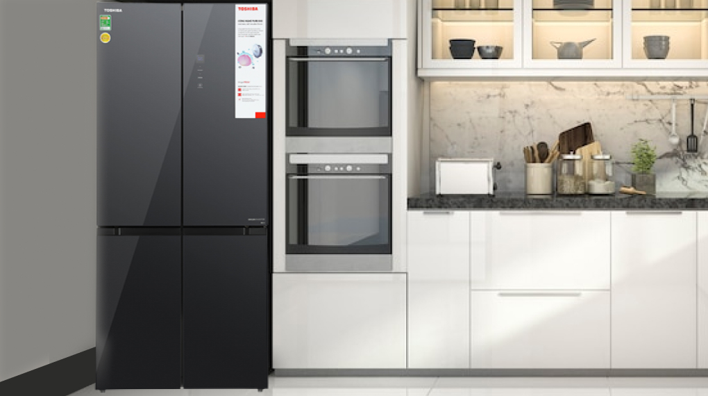 Tủ lạnh Toshiba Inverter 515 lít GR-RF670WI-PGV(A9)-BG Tủ lạnh Toshiba Inverter 515 lít GR-RF670WI-PGV(A9)-BG
