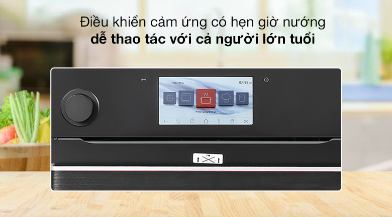 Lò nướng và hấp lắp âm Hafele HO-T60B (535.02.711) 65 lít Lò nướng và hấp lắp âm Hafele HO-T60B (535.02.711) 65 lít