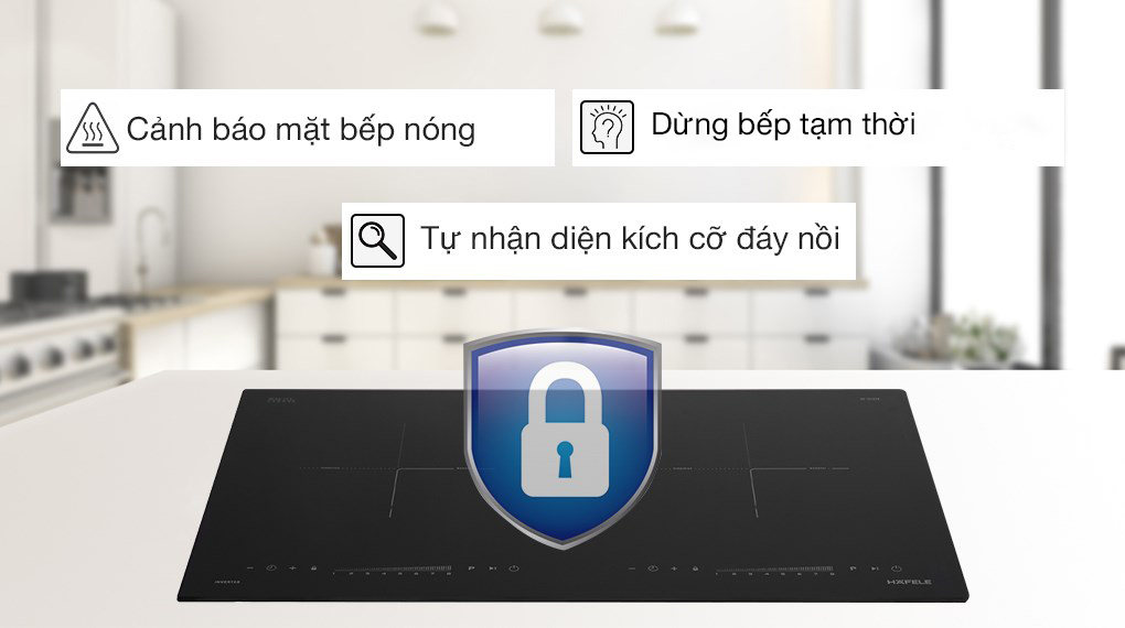 Bếp từ đôi lắp âm Hafele HC-I2732A (536.61.726) Bếp từ đôi lắp âm Hafele HC-I2732A (536.61.726)