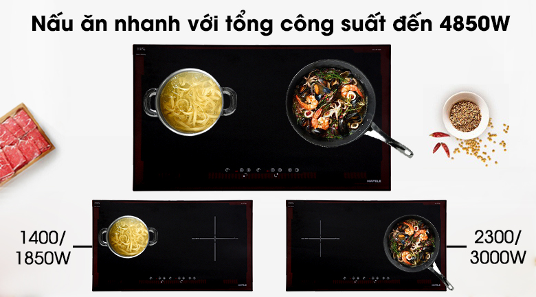 Bếp từ đôi Hafele HC-IS772EA (535.02.222) Bếp từ đôi Hafele HC-IS772EA (535.02.222)