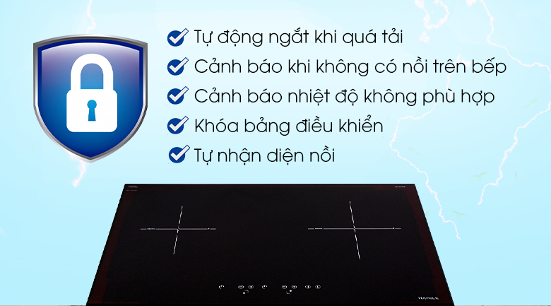 Bếp từ đôi Hafele HC-IS772EA (535.02.222) Bếp từ đôi Hafele HC-IS772EA (535.02.222)