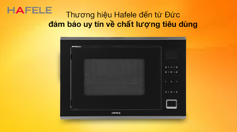 Lò vi sóng có nướng lắp âm Hafele HM-B38C (538.01.111) 32 lít Lò vi sóng có nướng lắp âm Hafele HM-B38C (538.01.111) 32 lít