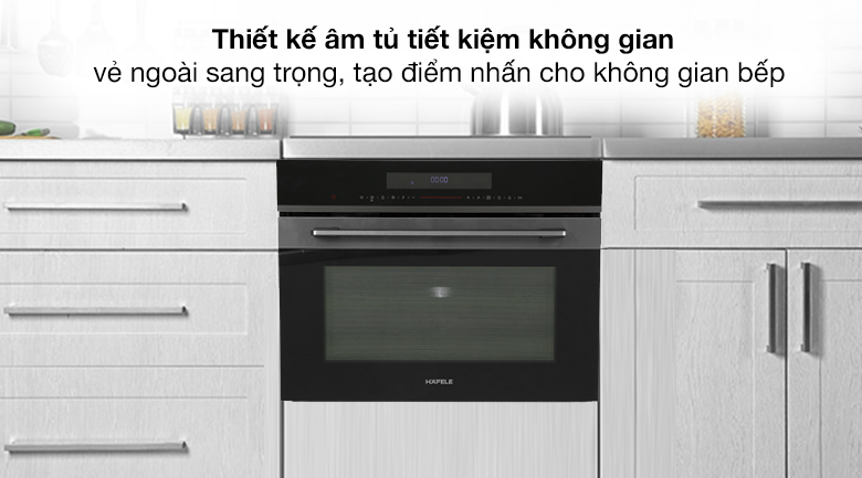 Lò nướng kết hợp vi sóng lắp âm Hafele HCO-8T50A (538.01.431) 50 lít Lò nướng kết hợp vi sóng lắp âm Hafele HCO-8T50A (538.01.431) 50 lít
