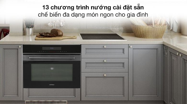 Lò nướng kết hợp vi sóng lắp âm Hafele HCO-8T50A (538.01.431) 50 lít Lò nướng kết hợp vi sóng lắp âm Hafele HCO-8T50A (538.01.431) 50 lít