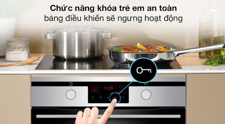 Lò nướng lắp âm Hafele HO-KT60J (535.62.511) 65 lít Lò nướng lắp âm Hafele HO-KT60J (535.62.511) 65 lít
