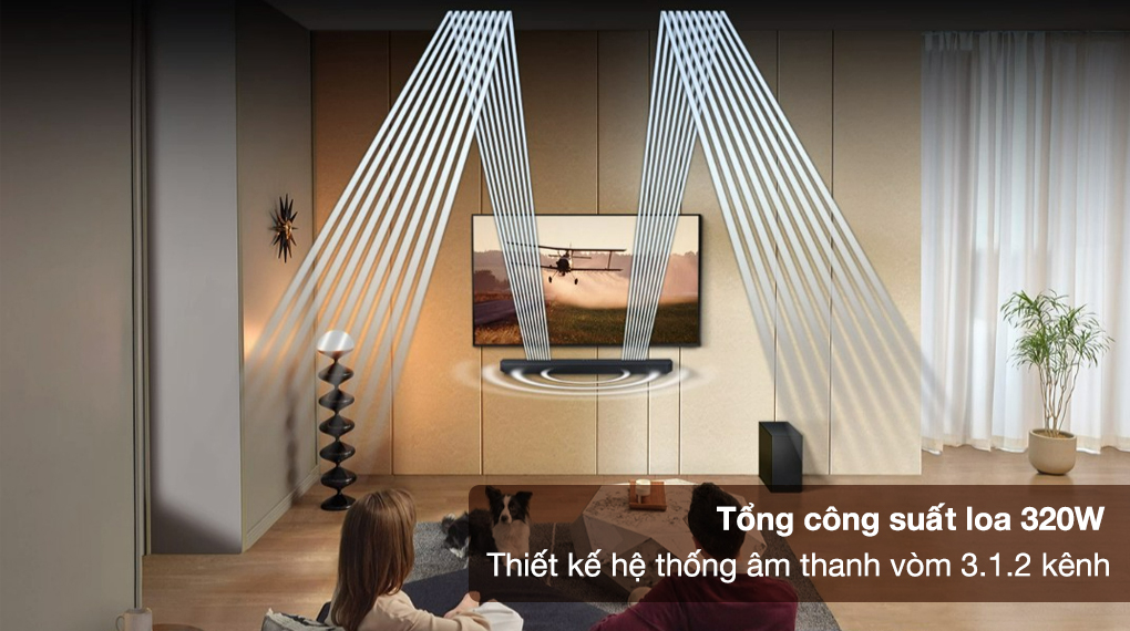 Bộ loa thanh Samsung HW-Q700C/XV 320W Bộ loa thanh Samsung HW-Q700C/XV 320W