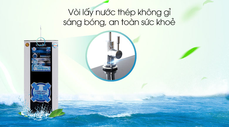 Máy lọc nước RO Karofi KSI80-A 8 lõi Máy lọc nước RO Karofi KSI80-A 8 lõi