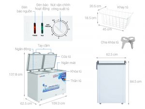 Tu Dong Alaska Inverter 221 Lit Bcd 3568ci