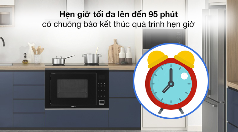 Lò vi sóng có nướng lắp âm Hafele HM-B38C (538.01.111) 32 lít Lò vi sóng có nướng lắp âm Hafele HM-B38C (538.01.111) 32 lít
