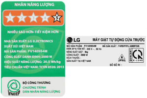 May Giat Lg Inverter 9 Kg Fv1409s4m