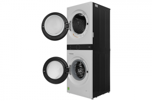 Thap Giat Say Lg Washtower Inverter Giat 14 Kg Say 10 Kg Wt1410nhe