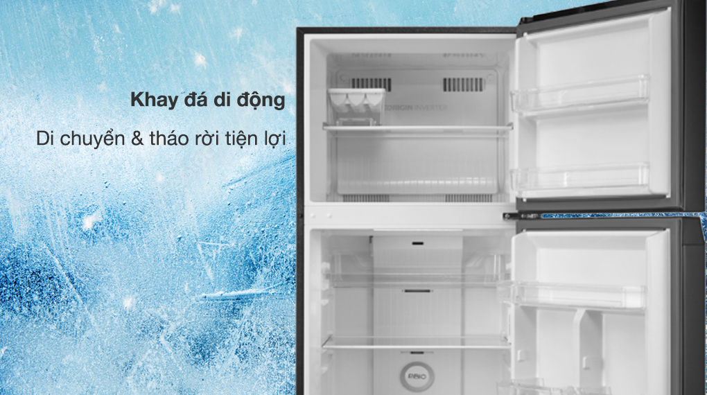 Tủ lạnh Toshiba Inverter 312 lít GR-RT416WE-PMV(58)-MM Tủ lạnh Toshiba Inverter 312 lít GR-RT416WE-PMV(58)-MM