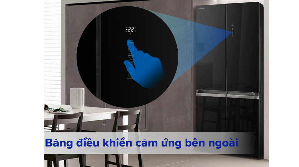 Tủ lạnh Toshiba Inverter 515 lít GR-RF665WIA-PGV(22)-XK Tủ lạnh Toshiba Inverter 515 lít GR-RF665WIA-PGV(22)-XK