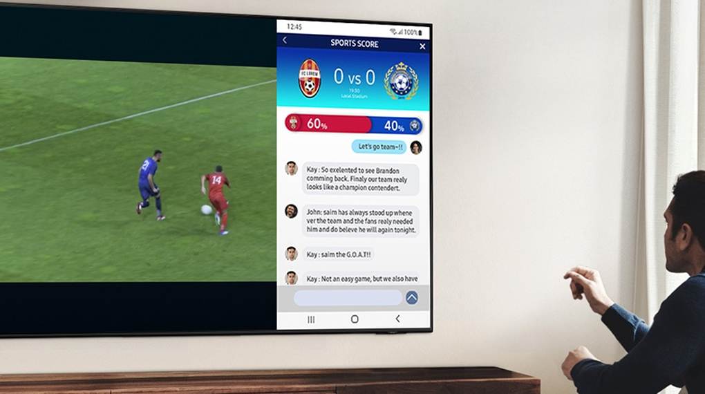 Smart Tivi OLED Samsung 4K 77 inch QA77S90CA Smart Tivi OLED Samsung 4K 77 inch QA77S90CA