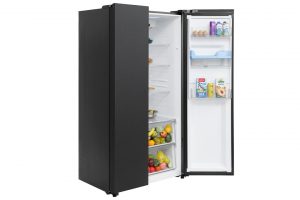 Tủ lạnh Aqua Inverter 550 lít Side By Side AQR-S612XA(WCB)