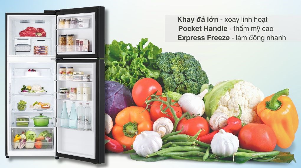 Tủ lạnh LG Inverter 315 lít LTB31BLM - Tiện ích Tủ lạnh LG Inverter 315 lít LTB31BLM - Tiện ích