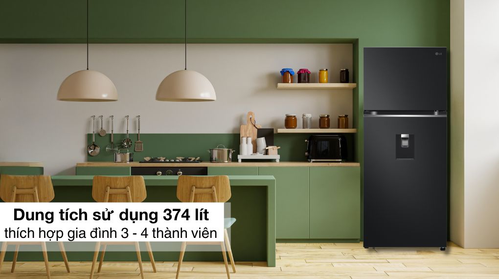 Tủ lạnh LG Inverter 374 lít LTD37BLM - Tổng quan thiết kế Tủ lạnh LG Inverter 374 lít LTD37BLM - Tổng quan thiết kế