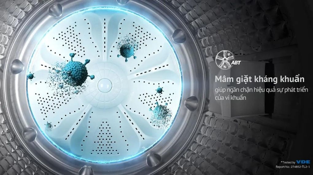 Máy giặt Aqua 9 kg AWM9-316K(B) - Công nghệ giặt đặc biệt