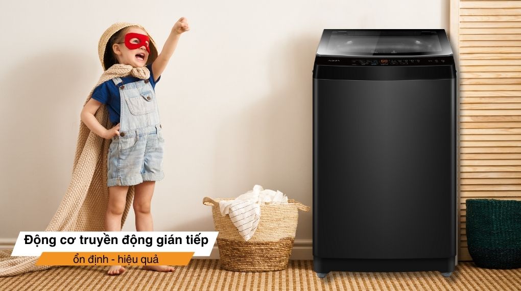 Máy giặt Aqua 9 kg AWM9-316K(B) - Động cơ