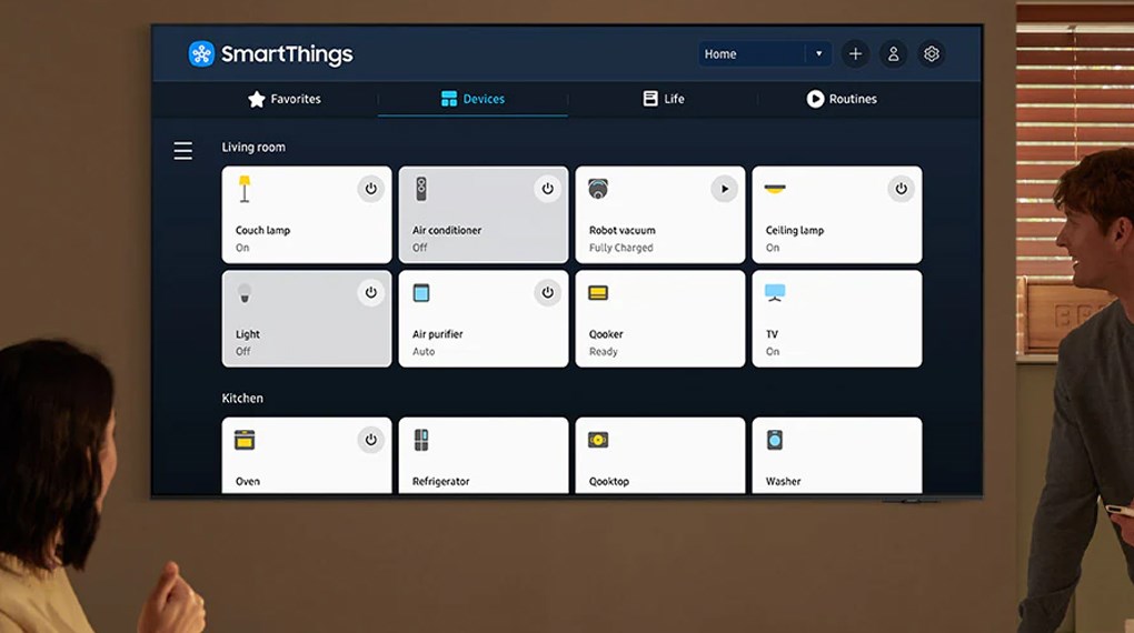 Smart Tivi Neo QLED Samsung 4K 55 inch QA55QN90D - Tiện ích Smart Tivi Neo QLED Samsung 4K 55 inch QA55QN90D - Tiện ích