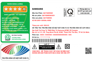 Smart Tivi QLED Samsung 4K 75 inch QA75Q80D