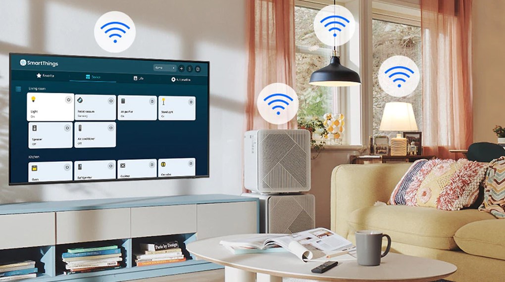 Smart Tivi QLED Samsung 4K 75 inch QA75QN80D - Tiện ích