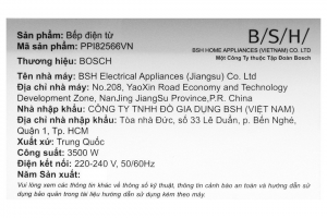 Bếp từ đôi lắp âm Bosch PPI82566VN