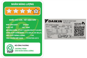 Máy lạnh 2 chiều Daikin Inverter 3 HP FTHF71VAVMV