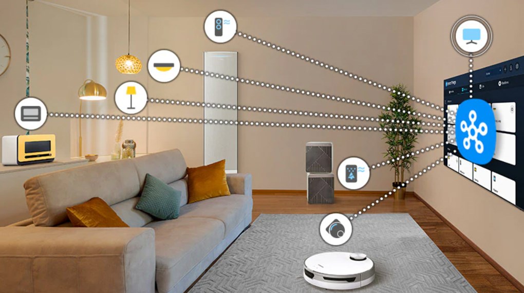 Smart Tivi Neo QLED Samsung 4K 98 inch QA98QN90D - SmartThings Smart Tivi Neo QLED Samsung 4K 98 inch QA98QN90D - SmartThings