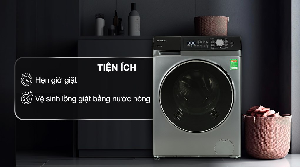 Máy giặt Hitachi Inverter 9.5 kg BD-954HVOS - Tiện ích