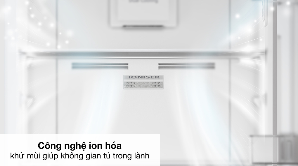 Tủ lạnh Hitachi Inverter 323 lít HRBN6340DUVN - Công nghệ kháng khuẩn khử mùi