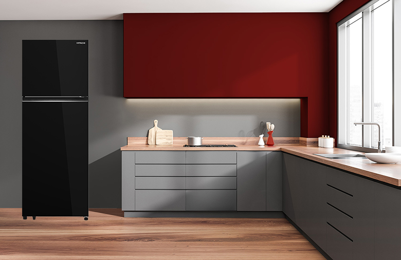 Tủ lạnh Hitachi Inverter 344 lít HRTN6379SGBKVN - Thiết kế hiện đại và sang trọng