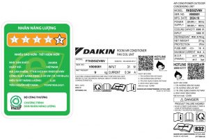 Điều hòa Daikin Inverter 18100 BTU FTKB50ZVMV