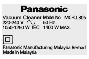 Máy hút bụi dạng hộp Panasonic MC-CL305BN46