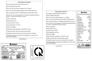 Điều hòa Gree Inverter 9000 BTU BD9CI