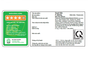 Quạt trần Panasonic 3 cánh F-48DGL 31W