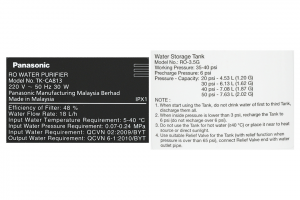 Máy lọc nước RO Panasonic TK-CA813F-VN 7 lõi